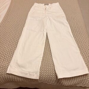 Everlane Women's White Flare Jeans